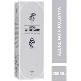 Rebul Azure Noir Cam Şişe 250 ml Kolonya