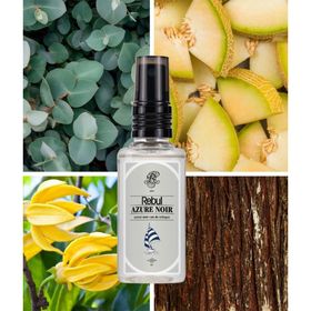 Rebul Azure Noir EDC 50 ml Pet Şişe Kolonya