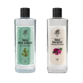 Rebul Bouquet 250 ml Kolonya + Pine Forest 250 ml Kolonya