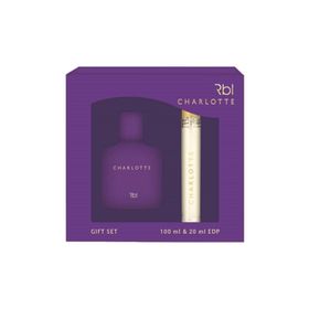 Rebul EDT +20 ml Kofre 100 ml Charlotte Parfüm