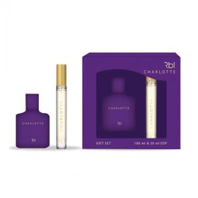 Rebul EDT +20 ml Kofre 100 ml Charlotte Parfüm