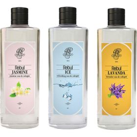 Rebul Ice 250 ml + Jasmine 250 ml + Lavanta 250 ml Kolonya