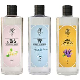 Rebul Ice 250 ml + Jasmine 250 ml + Lavanta 250 ml Kolonya