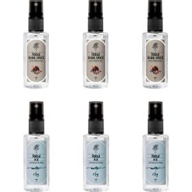 Rebul Ice 3x50 ml Kolonya + Dark Spice 3x50 ml Kolonya