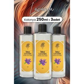 Rebul Lavanta 3x250 ml Kolonya