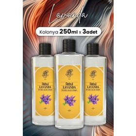 Rebul Lavanta 3x250 ml Kolonya