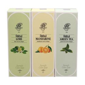 Rebul Lime,Mandalina ,Green Tea Kolonya 3'lü Set 100 ml