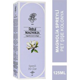 Rebul Magnolia 125 ml Spreyli Pet Şişe Kolonya