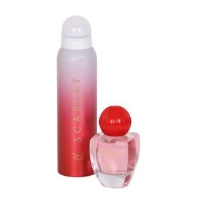 Rebul Scarlet EDP Kırmızı 50+150 ml Deodorant ve Parfüm Seti