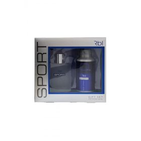 Rebul Sport Kofre EDT 90 ml Erkek Parfümü + 150 ml Sprey Deodorant Seti