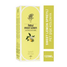 Rebul Sweet Lemon 125 ml Spreyli Pet Şişe Kolonya