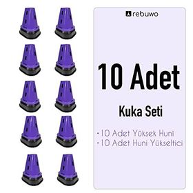 Rebuwo 10 Adet Modüler Kuka Seti