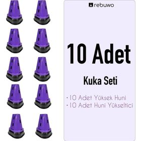 Rebuwo 10 Adet Modüler Kuka Seti