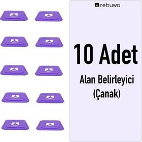 Rebuwo Alan Belirleyici 10 Adet Antrenman Çanağı