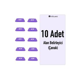 Rebuwo Alan Belirleyici 10 Adet Antrenman Çanağı