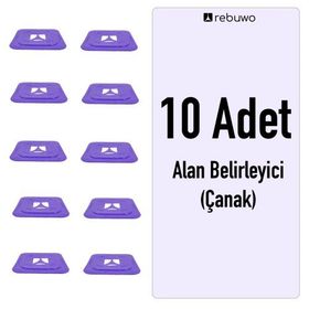 Rebuwo Alan Belirleyici 10 Adet Antrenman Çanağı