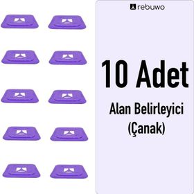 Rebuwo Alan Belirleyici 10 Adet Antrenman Çanağı