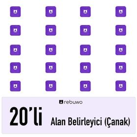 Rebuwo Alan Belirleyici 20 Adet Antrenman Çanağı