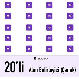Rebuwo Alan Belirleyici 20 Adet Antrenman Çanağı