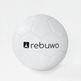 Rebuwo Beyaz 5 Numara Sert Zemin Futbol Topu Halı Saha Topu