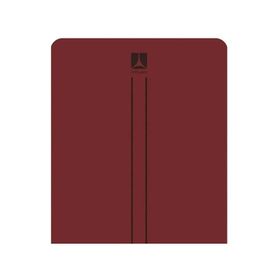 Rebuwo Çift Çizgi Tasarımlı 5 mm Kauçuk Bordo Yoga Pilates Mat