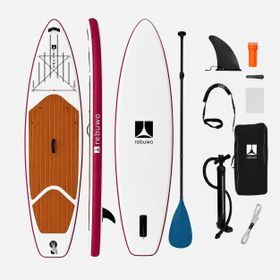 Rebuwo Classic Bordo Serisi Şişme Stand Up Paddle Board