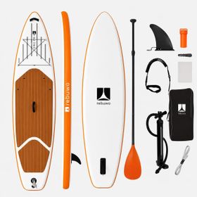 Rebuwo Classic Turuncu Serisi Şişme Stand Up Paddle Board