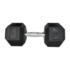 Rebuwo Kauçuk Kaplama Altıgen 17.5 kg Hex Dambıl