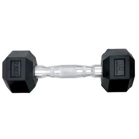 Rebuwo Kauçuk Kaplama Altıgen 2.5 kg Hex Dambıl