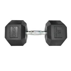 Rebuwo Kauçuk Kaplama Altıgen 20 kg Hex Dambıl