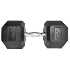 Rebuwo Kauçuk Kaplama Altıgen 32.5 kg Hex Dambıl