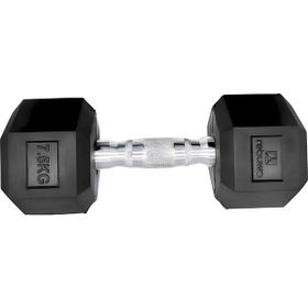 Rebuwo Kauçuk Kaplama Altıgen 7.5 kg Hex Dambıl