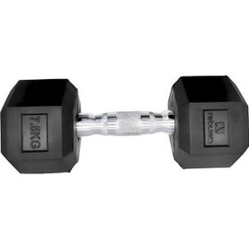 Rebuwo Kauçuk Kaplama Altıgen 7.5 kg Hex Dambıl