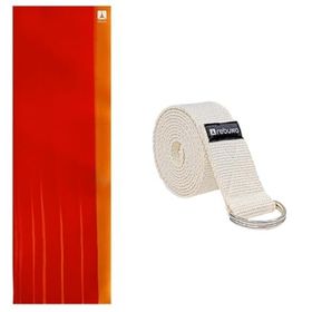 Rebuwo Per Kaydırmaz Çevre Dostu Eco Friendly 5 mm Turuncu Yoga Mat