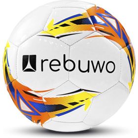 Rebuwo Turuncu 5 Numara Sert Zemin Futbol Topu Halı Saha Topu