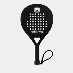 Rebuwo White Edition Karbon Fiber Round Padel Raketi