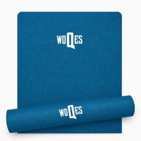 Rebuwo Woqes Koyu Mavi 4 mm Pvc Pilates ve Fitness Egzersiz Matı