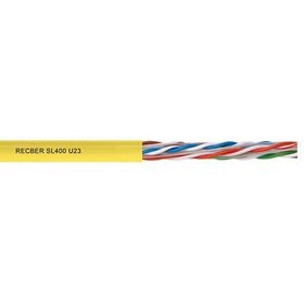 Reçber 506022 SL400 U23 LSZH Cat 6 U/UTP 4x2x23 AWG Sarı Kablo