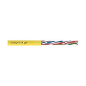 Reçber 506022 SL400 U23 LSZH Cat 6 U/UTP 4x2x23 AWG Sarı Kablo