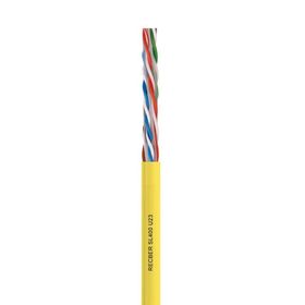 Reçber 506022 SL400 U23 LSZH Cat 6 U/UTP 4x2x23 AWG Sarı Kablo