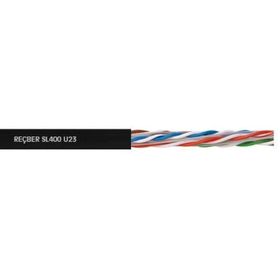 Reçber 506025 SL400 4X2X23AWG U23 PE CAT6 U/UTP Data Kablosu
