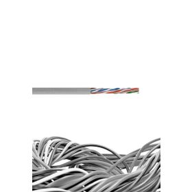 Reçber 506075 Cat6 Halogen Free SL400 U23 LSZH U/UTP 4x2x23 Awg Gri Kablo