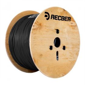 Reçber 901068 2x0.75 mm Siyah Yassı Kordon Hoparlör Kablo