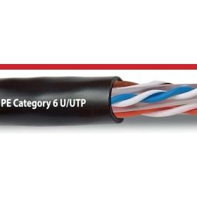 Reçber Cat 6 U/UTP 23 Awg 500 m Dış Ortam Data Kablosu