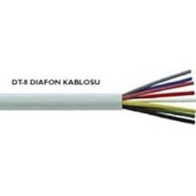 Reçber Dt-8 Diafon Kablosu
