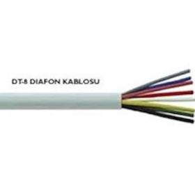 Reçber Dt-8 Diafon Kablosu