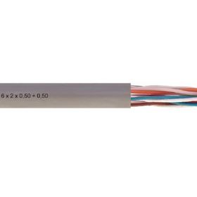 Reçber Pvc 2x2x0.5+0.5 Pdv 100 m Telefon Kablosu