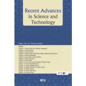 Recent Advances in Science and Technology - Gamze Tilbe Şen