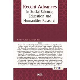 Recent Advances in Social Science Education and Humanities Research - A. Baran Dural
