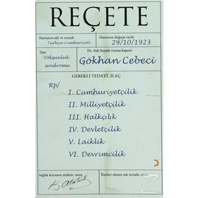 REÇETE - GÖKHAN CEBECI